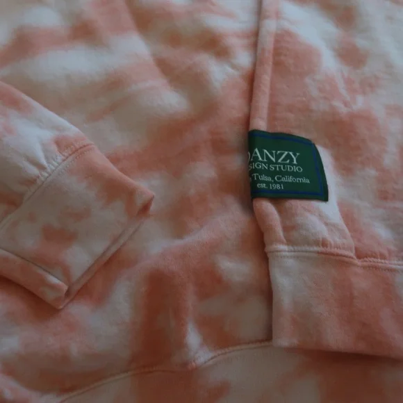 danzy sweatshirt tie dye orange - Picture 3 of 3